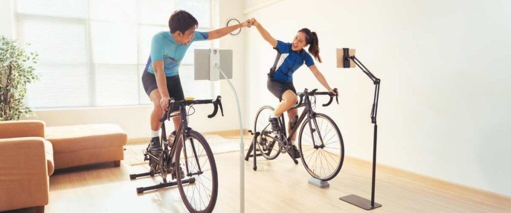 Bicycle Indoor Training Stands - Training on a Stationary Bicycle Stand