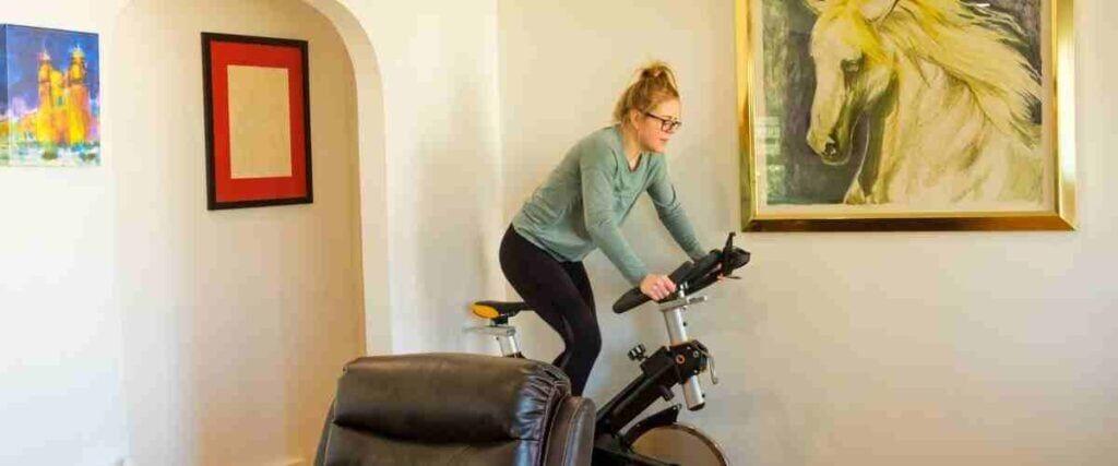 Cycling at home online benefits