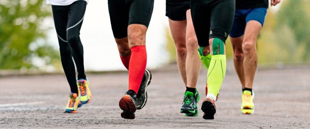 Voltage Run Crew Compression Socks